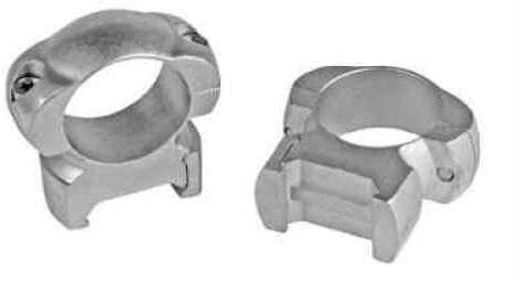 Simmons Weaver 1" Medium Grandslam Rings With Silver Finish Md: 49321
